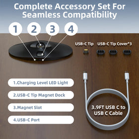 BonFook HiBloks vertical charging stand on workspace