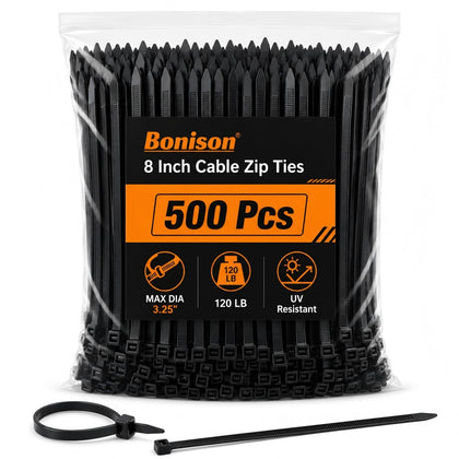 Bonison front packaging showing 500-pack and product benefit of bulk supply