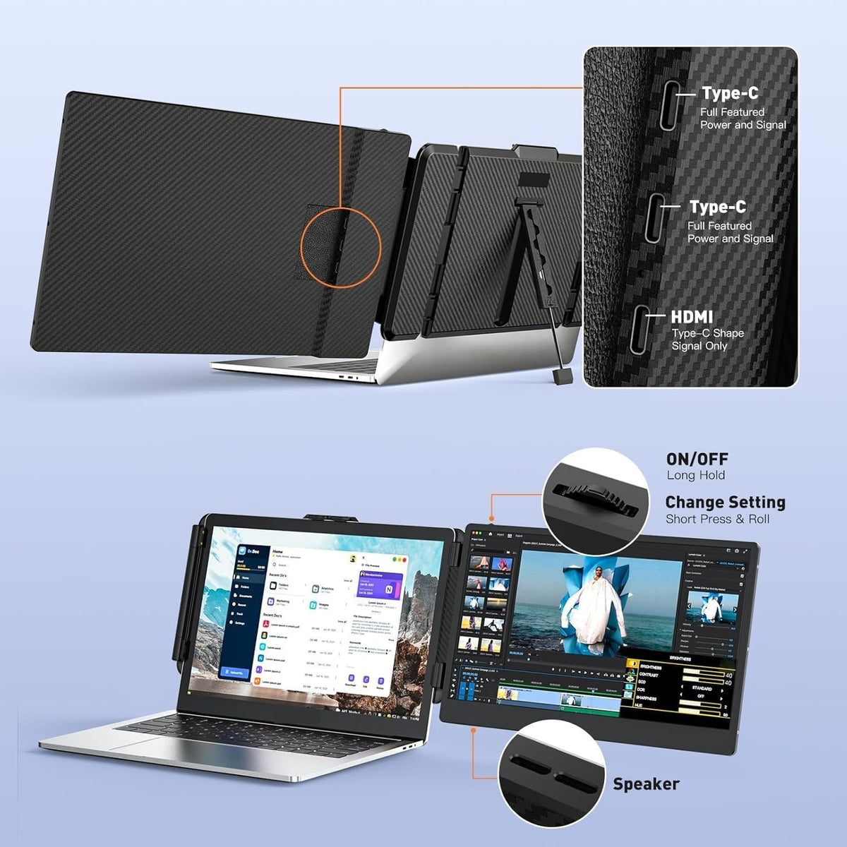 Bonitooys brightness adjustment helps tailor visuals to lighting conditions
