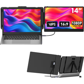 Bonitooys 14-inch extender front view enables portable multitasking on the go
