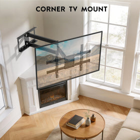 Bontec retractable arm creates a clean look when not in use.