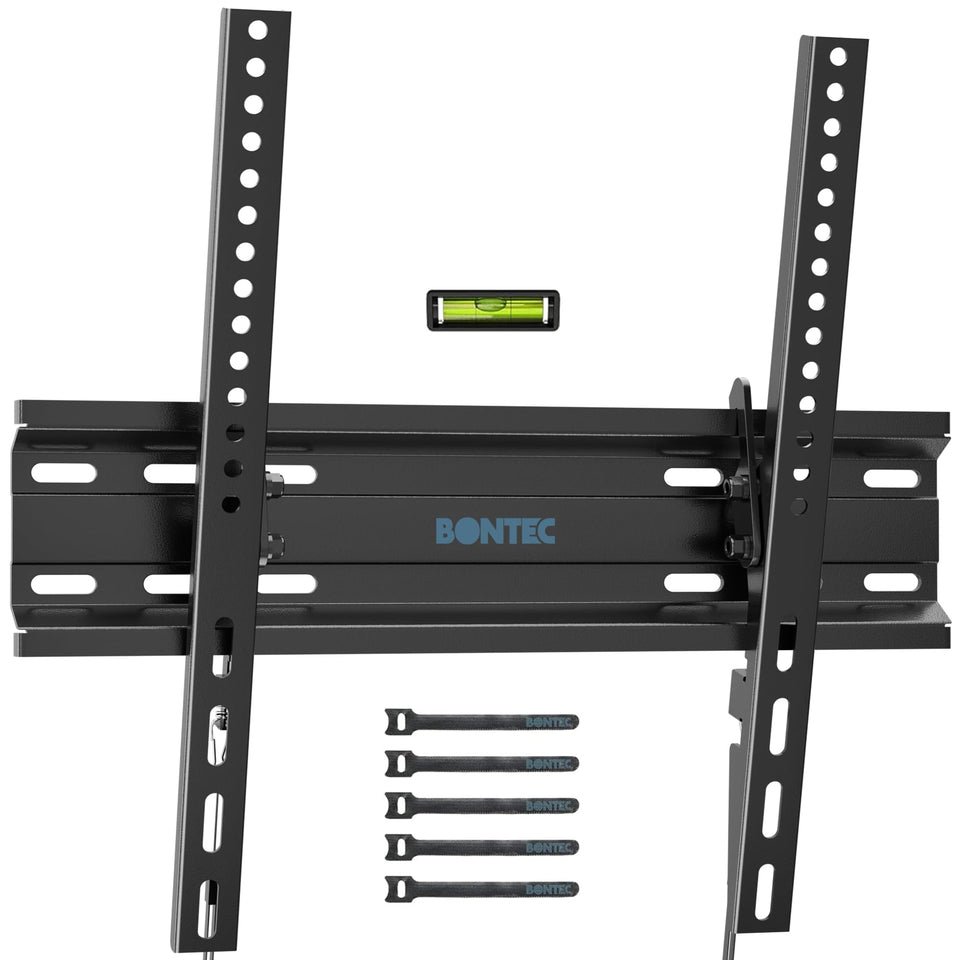 BONTEC front view of wall bracket showing slim profile and sturdy build benefit