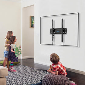 BONTEC bracket attached to wood stud showing secure mounting and stability benefit