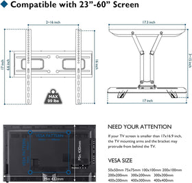 BONTEC VESA mount plate closeup showing compatibility markings and secure attachment