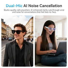 BooaBei AI Smart Glasses wireless audio for clear calls and immersive audio anywhere.