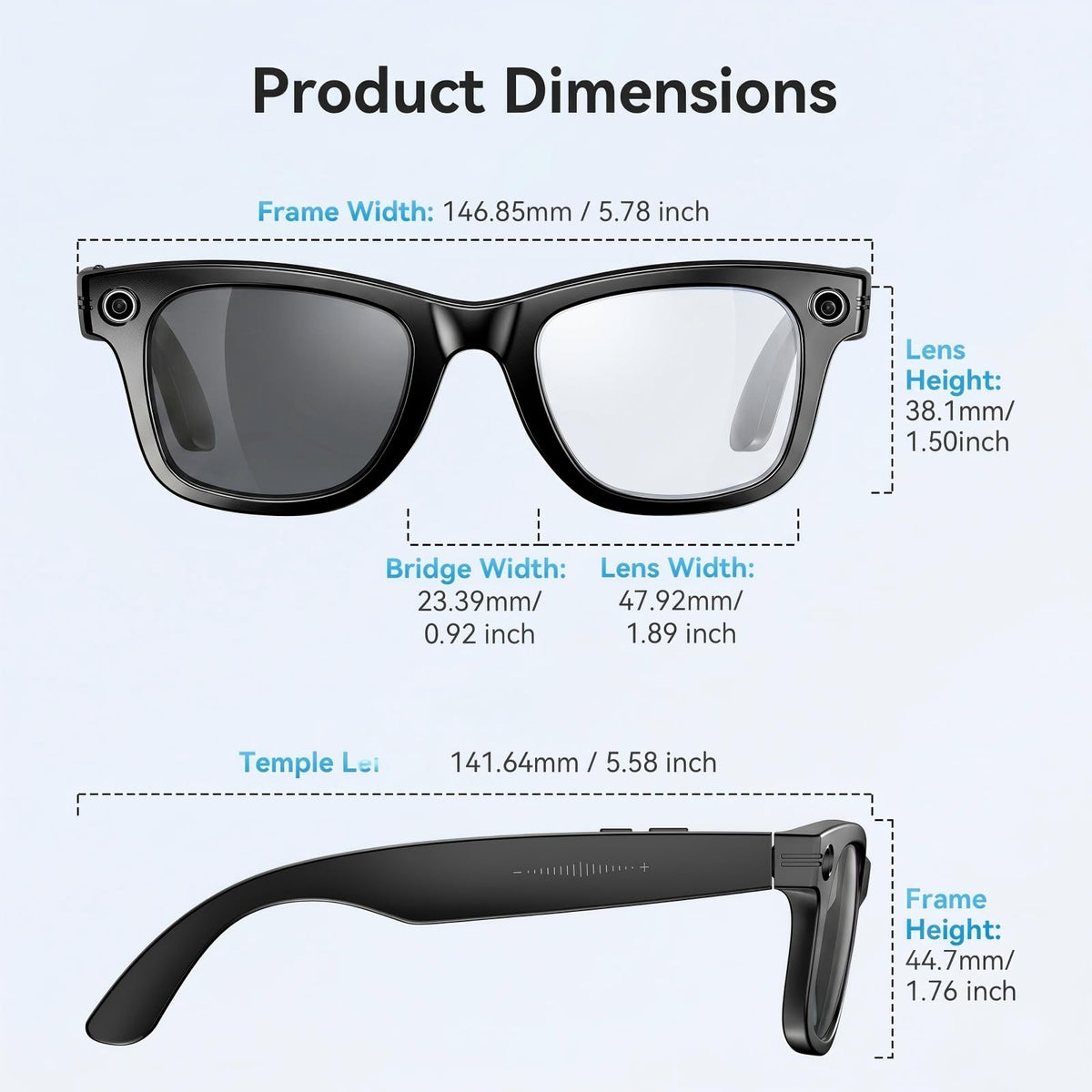 BooaBei removable transition lenses adapt to outdoor lighting for comfort