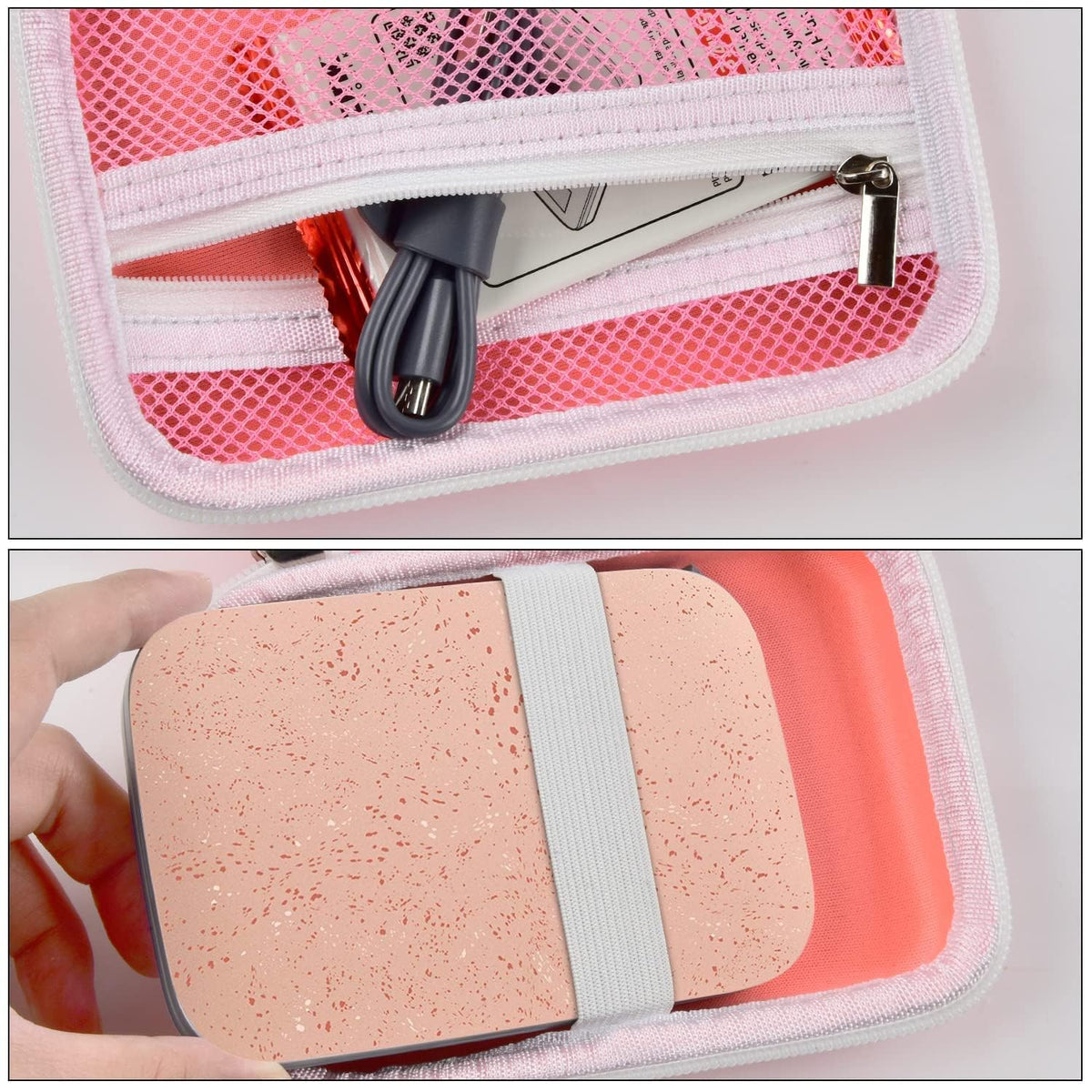 Compact, portable Boobowl Case fits in backpacks and purses