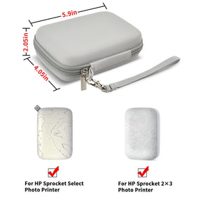 Boobowl Case for HP Sprocket Select 2.3x3.4 stays stable during travel