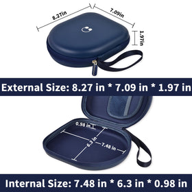 Boobowl headphone case features soft velvet lining to prevent scratches during handling