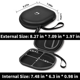 Boobowl JBL Tune case interior with soft velvet lining protects against scratches.