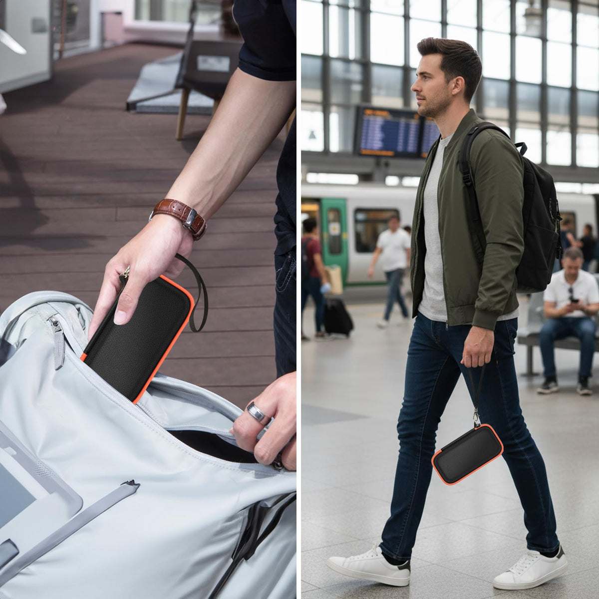 Boobowl Solis Go case compact and lightweight for travel