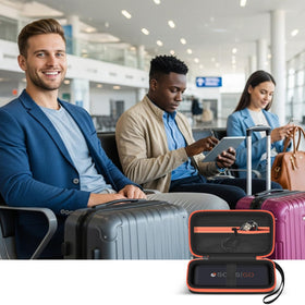 Boobowl Solis Go case travel-ready design fits bags and backpacks