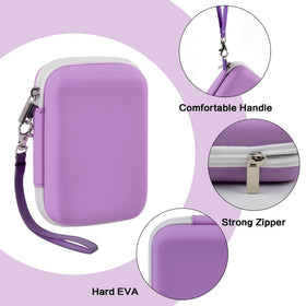 Boobowl Sprocket case includes convenient hand strap for travel.