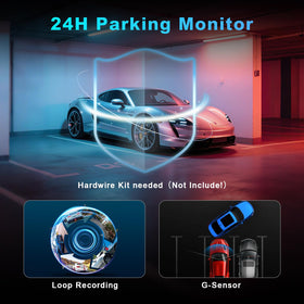 Boogiio dashcam 5G WiFi app control for quick access to clips.