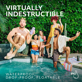 Ultimate Ears BOOM 4 floating design keeps it buoyant by the pool.