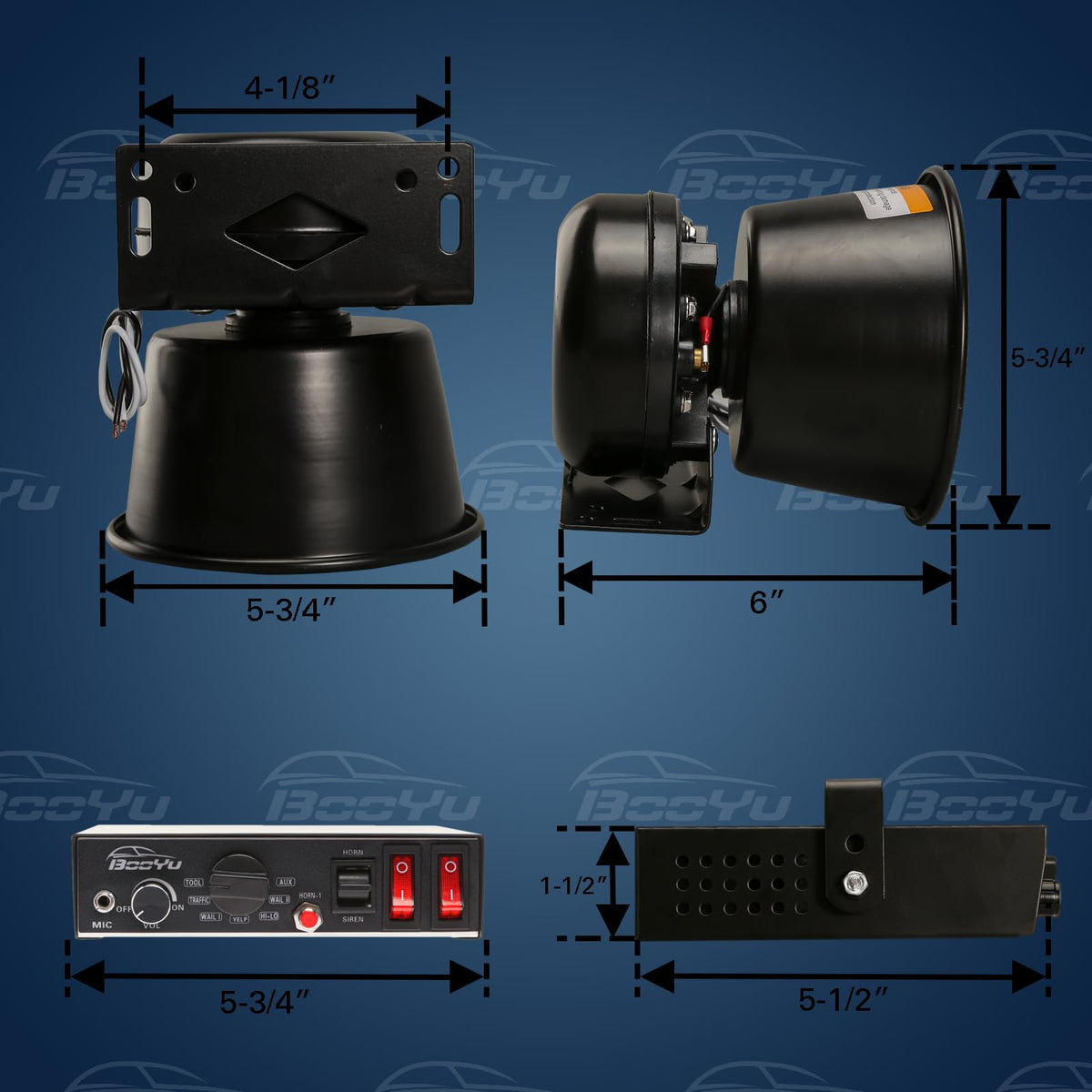 BooYu universal vehicle compatibility for wide use