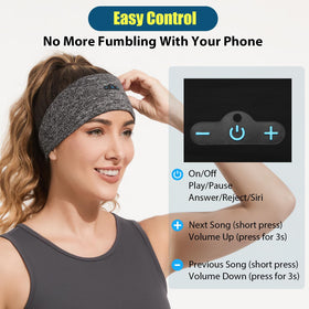 BORAYDA warm earmuffs provide cozy ears during outdoor runs.