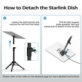 Borcorz Starlink label and included tools for straightforward assembly