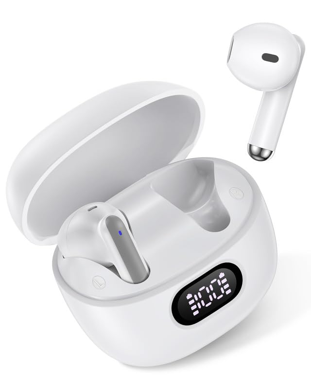 Bordsek front packaging showing earbuds and case, highlights portability and battery life