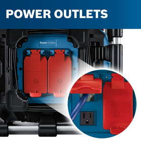 USB charging keeps phones and gear powered on site.