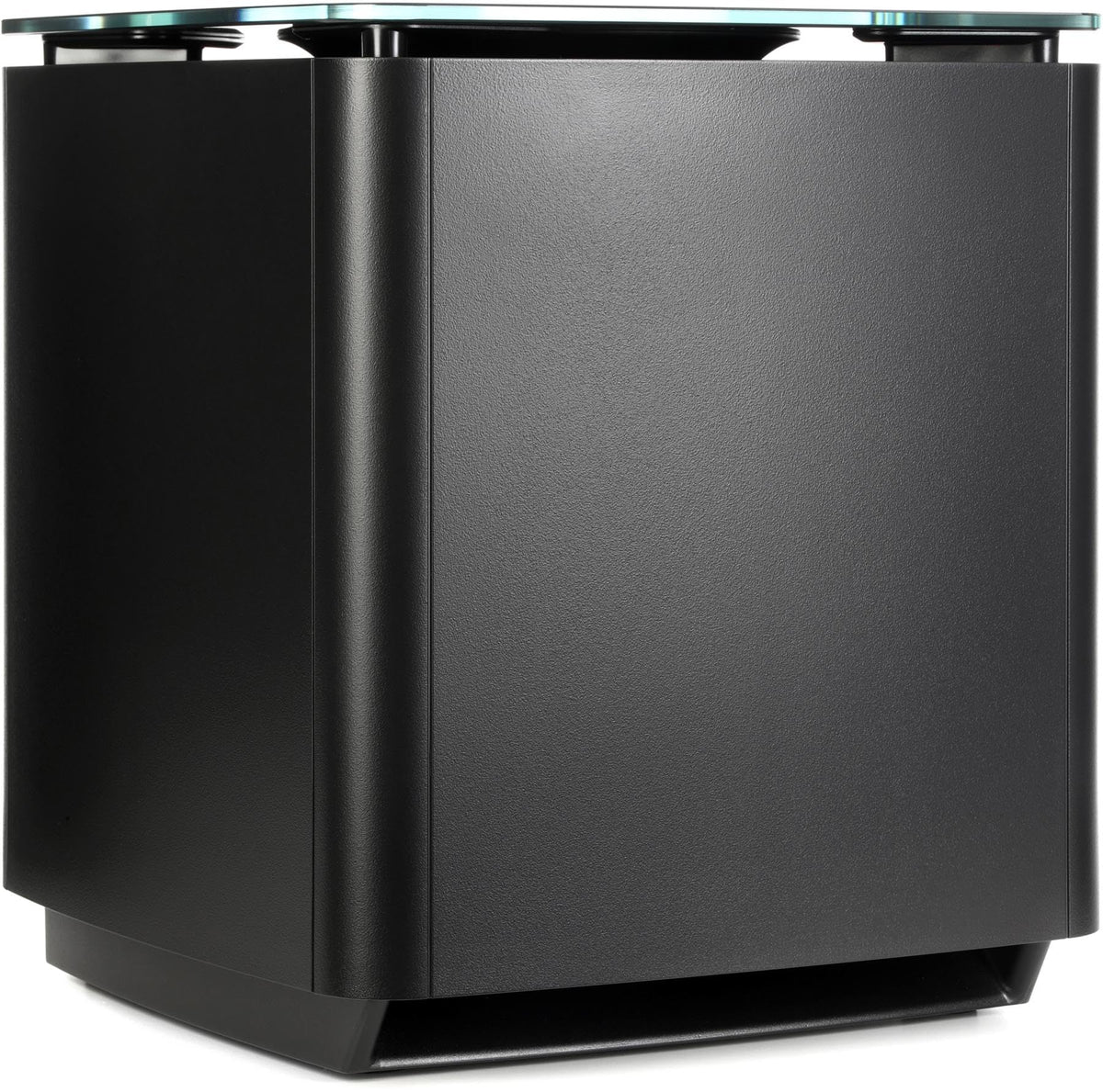 Bose Bass Module 700 with glass-top finish enhances home theater elegance and sound depth
