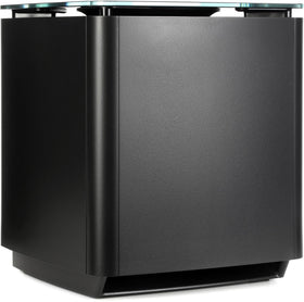 Bose Bass Module 700 with glass-top finish enhances home theater elegance and sound depth