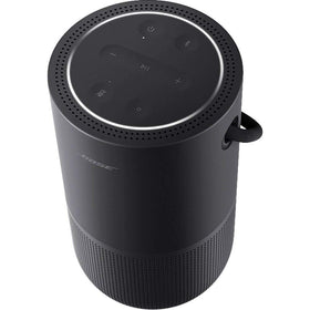 Bose Portable Smart Speaker side view with handle for easy transport