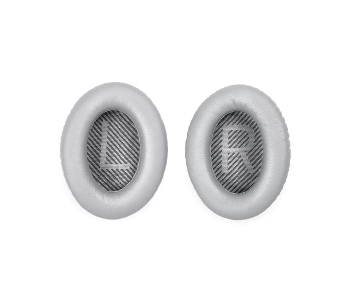 Bose QuietComfort 35 silver ear cushion front view restoring comfort