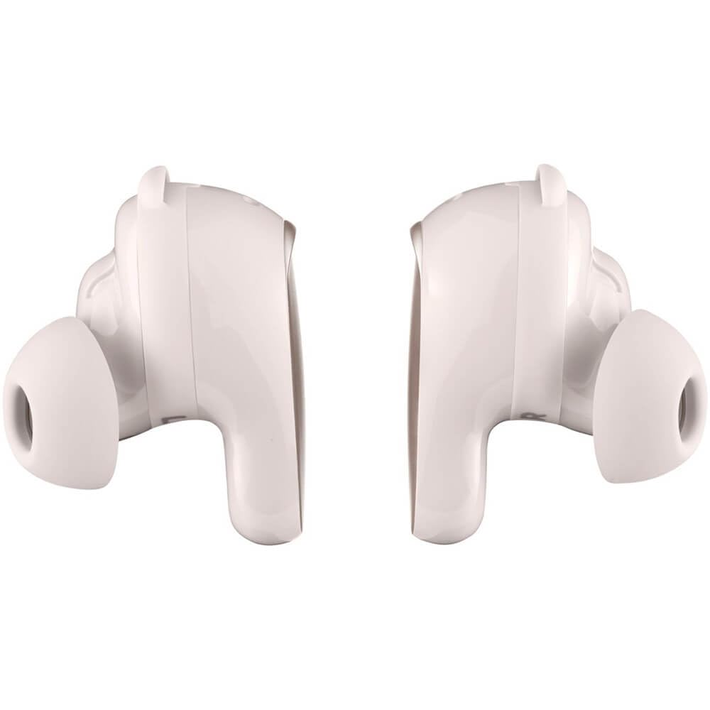 Bose QCEARBUDIIIW IPX4-rated water and sweat resistance for workouts.