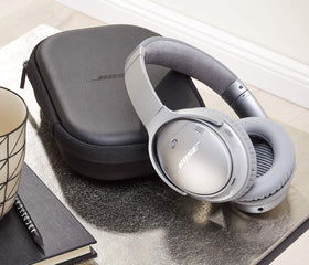 Bose QuietComfort 35 II Bose AR enabled headphones in silver via firmware update