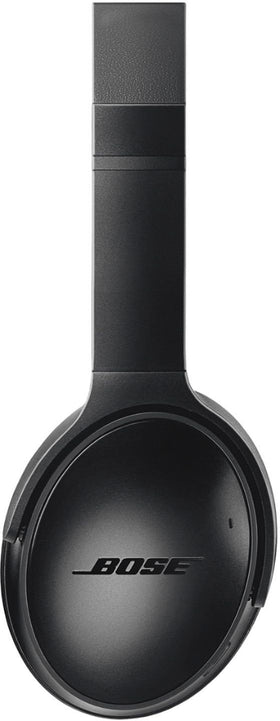 Bose QuietComfort 35 II headphones folded for compact transport.