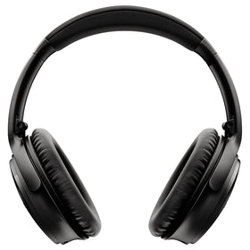 Bose QuietComfort 35 Series I wireless setup near a phone for pairing.