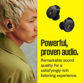 Bose QuietComfort Earbuds IPX4-rated for sweat and water resistance