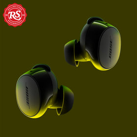 Bose QuietComfort Earbuds secure-fit with multiple eartip sizes.