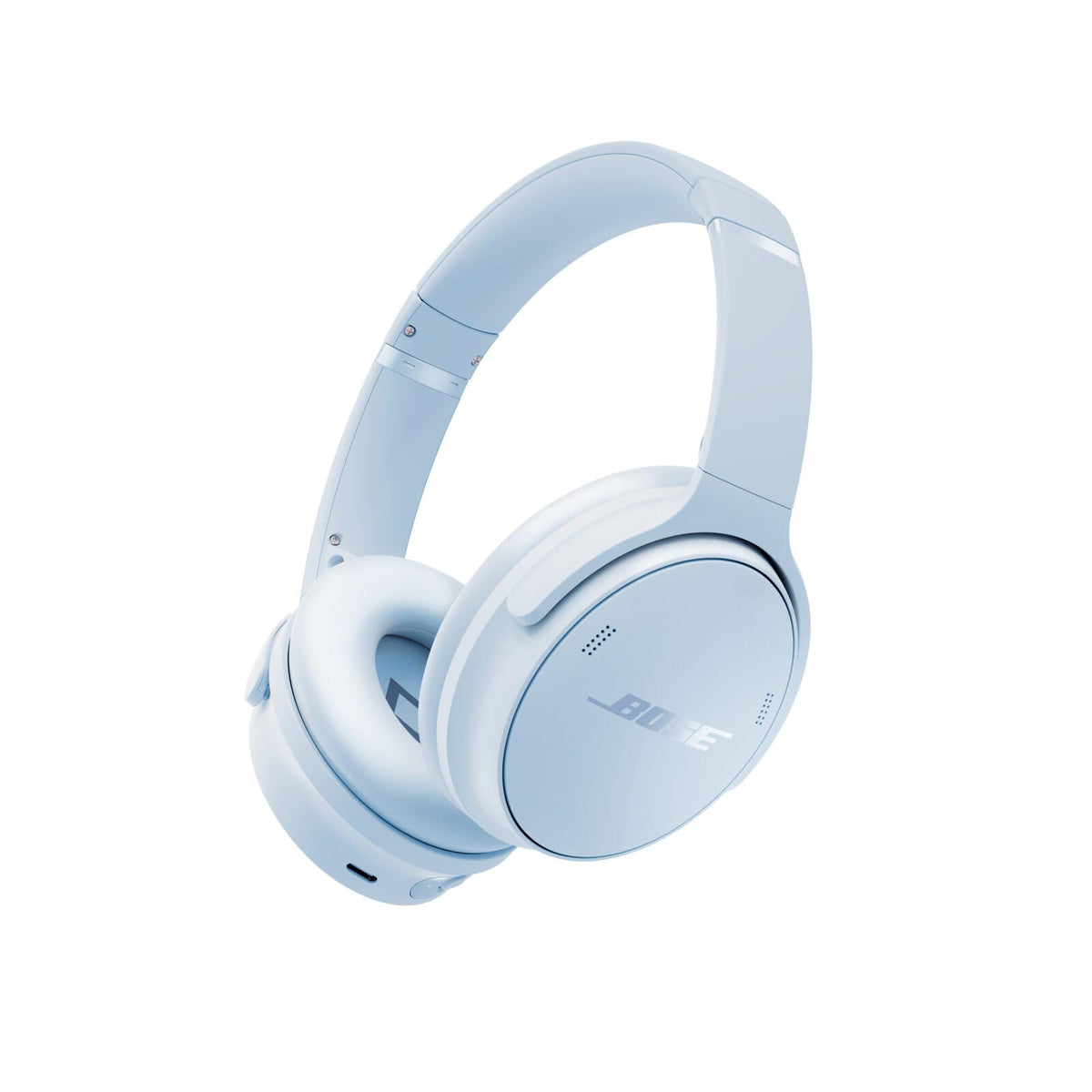 Bose QuietComfort headphones side profile showing sleek, comfortable design