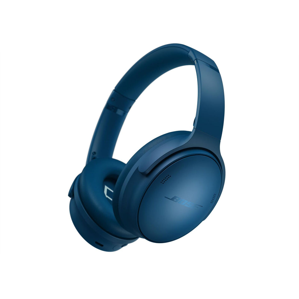 Bose QuietComfort Twilight Blue ear cups for comfortable all-day listening.