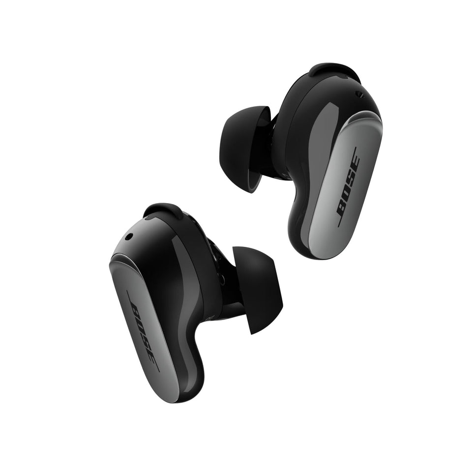 Bose QuietComfort Ultra Earbuds 2nd Gen in case for on-the-go charging.