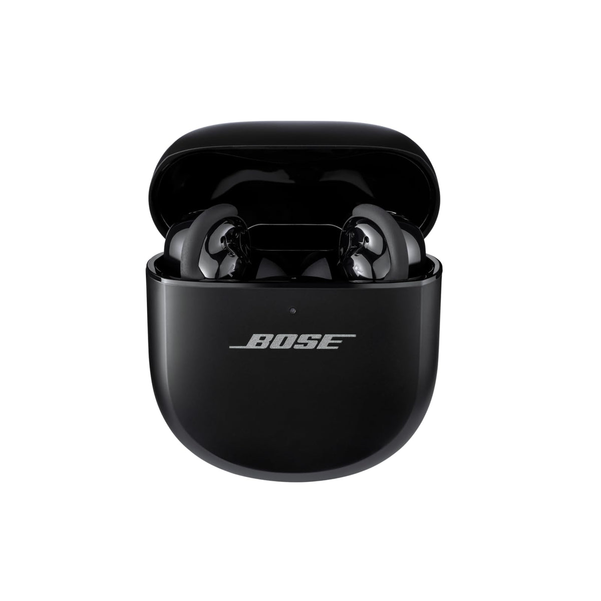 Bose QuietComfort Ultra Earbuds battery indicator and quick-charge feature for on-the-go power.