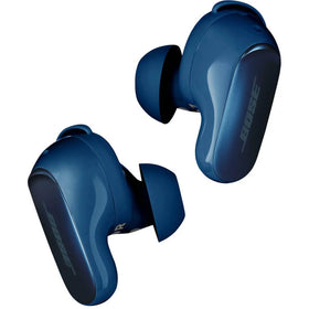 Bose QuietComfort Ultra Earbuds Lunar Blue deliver immersive spatial audio for lifelike listening.