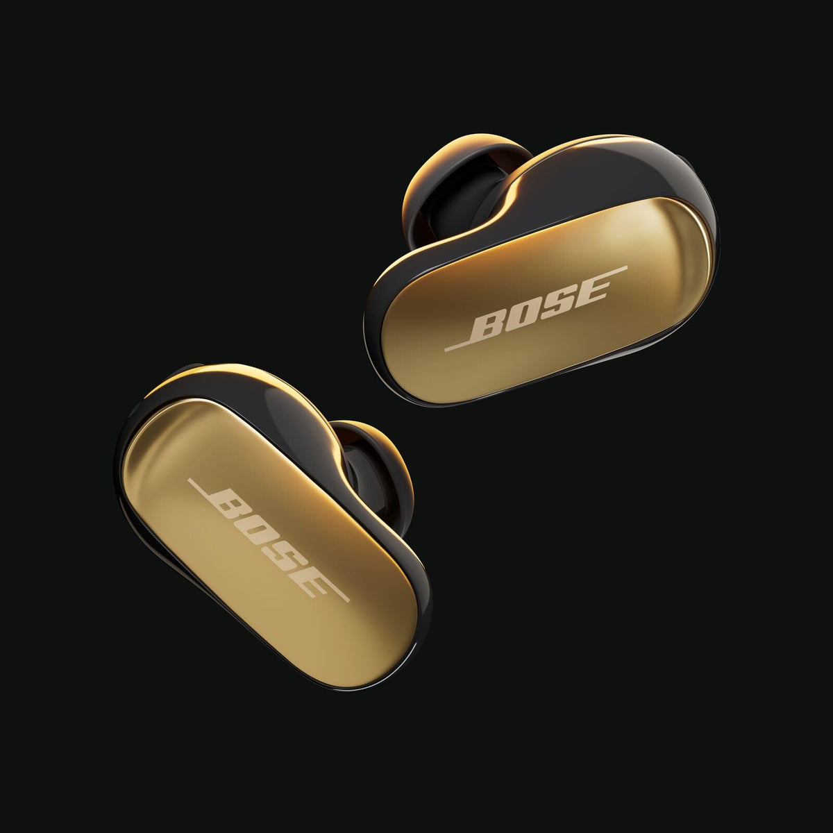 Bose QuietComfort Ultra Earbuds showing a secure wear-fit for comfort during workouts.