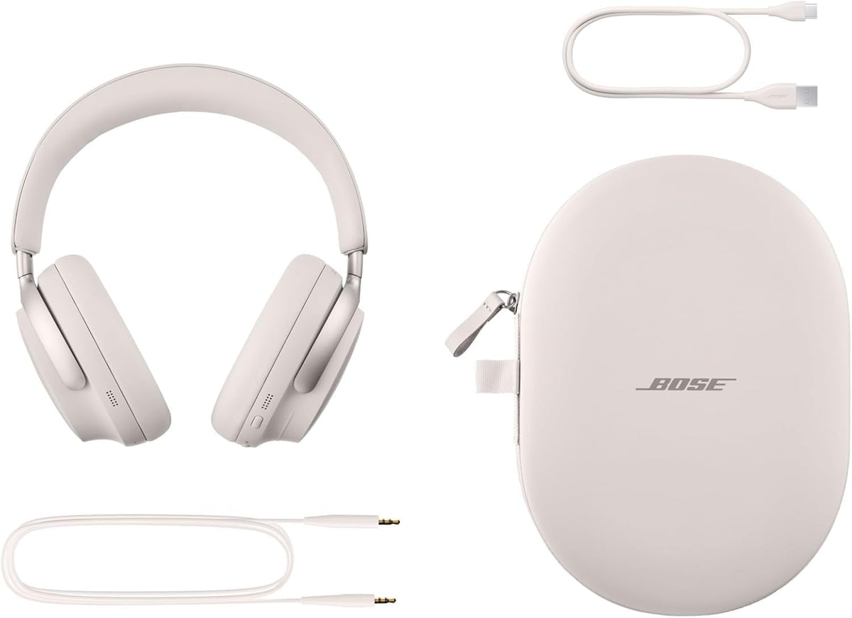 Bose QuietComfort Ultra battery life display during extended listening