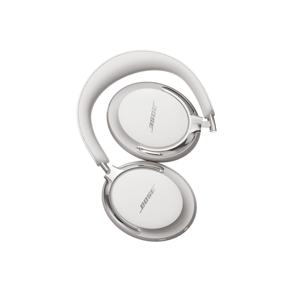 Bose QuietComfort Ultra Headphones premium design with plush cushions and metal headband.