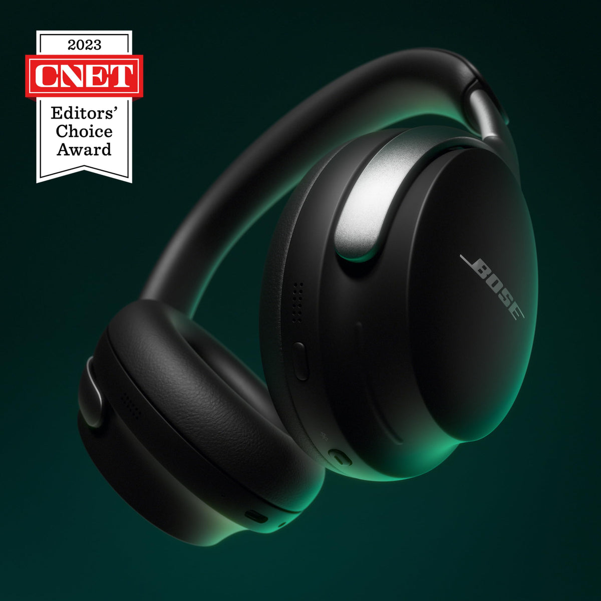 Bose QuietComfort Ultra ear cushions provide soft, enveloping wear for long sessions.