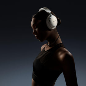 Bose QuietComfort Ultra ear cushions emphasizing soft comfort during listening sessions.