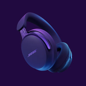 Bose QuietComfort Ultra side profile shows premium metal arms.