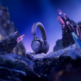 Bose QuietComfort Ultra Midnight Violet with wireless multipoint connectivity.