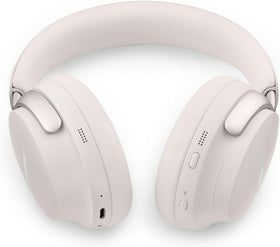 Bose QuietComfort Ultra worn on head with comfortable fit
