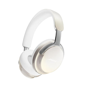 Bose QuietComfort Ultra headphones showing spatial-audio feature for immersive sound.