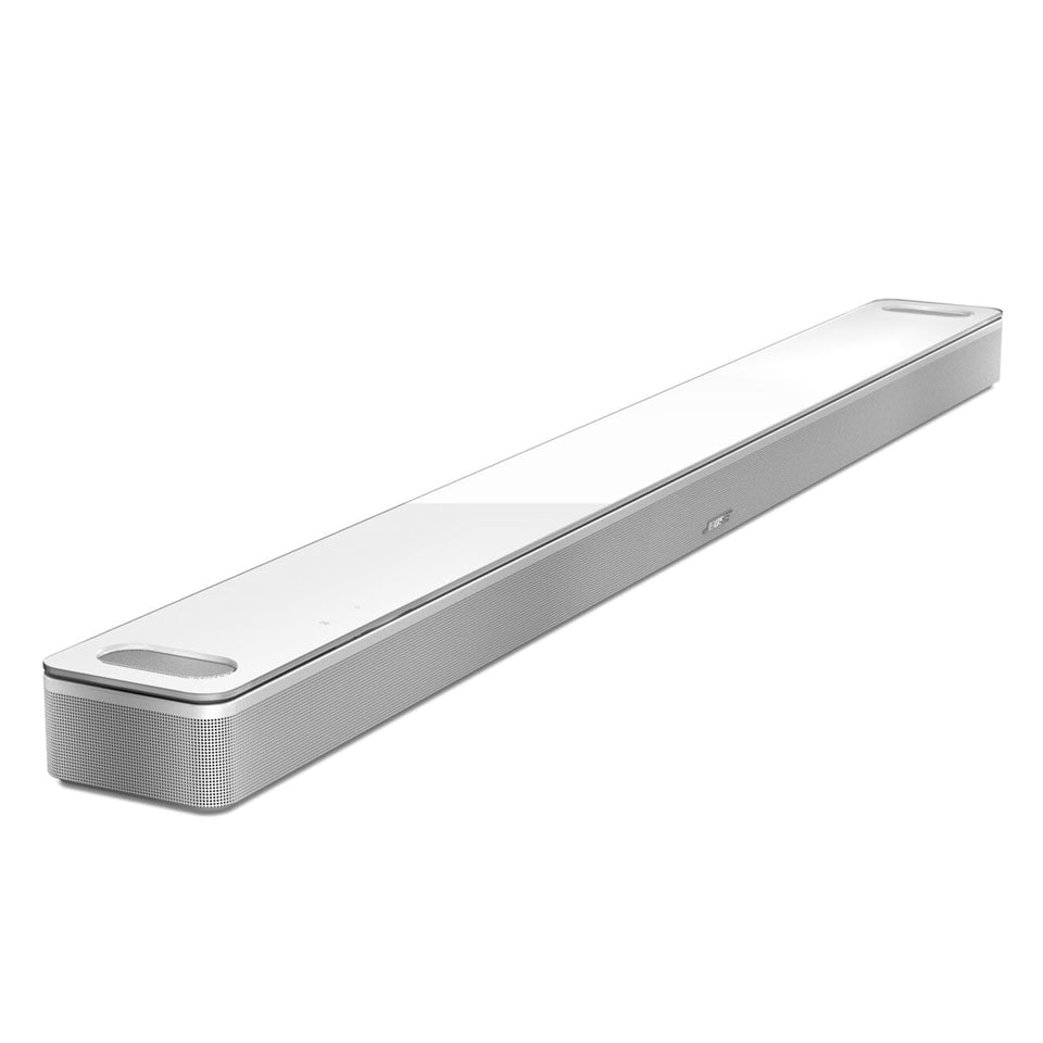 Bose Smart Ultra Soundbar front view with Dolby Atmos for immersive home theater