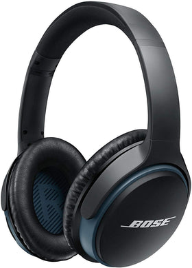 Bose SoundLink Around-Ear Headphones II renew black front view with immersive sound
